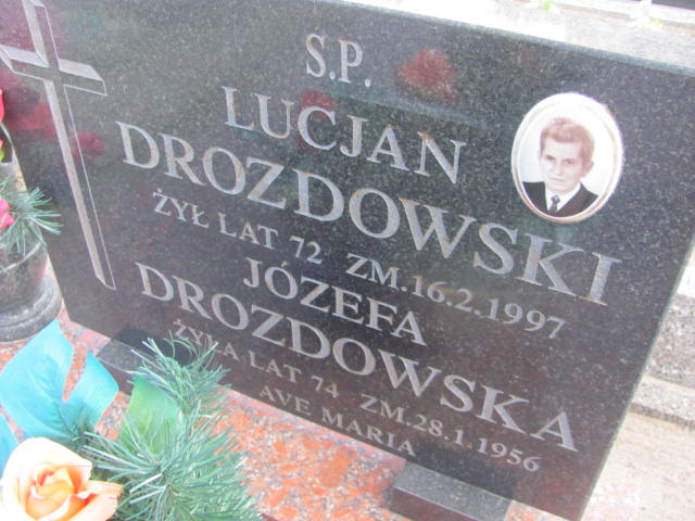 Józefa Drozdowska 1883 Lubień Kujawski - Grobonet - Wyszukiwarka osób pochowanych