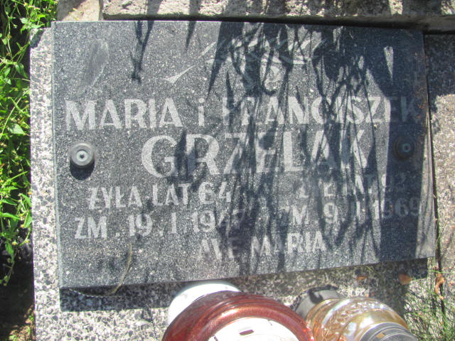 Maria Grzelak 1884 Lubień Kujawski - Grobonet - Wyszukiwarka osób pochowanych