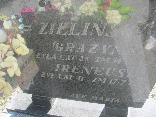Ireneusz Zieliński 1956 Lubień Kujawski - Grobonet - Wyszukiwarka osób pochowanych