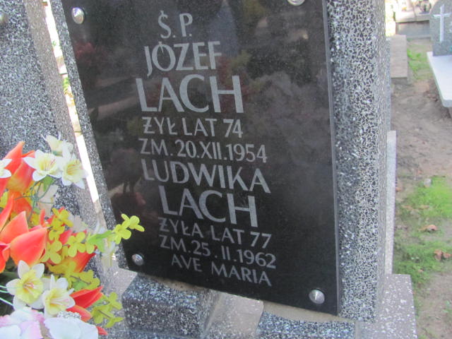 Ludwika Lach 1885 Lubień Kujawski - Grobonet - Wyszukiwarka osób pochowanych
