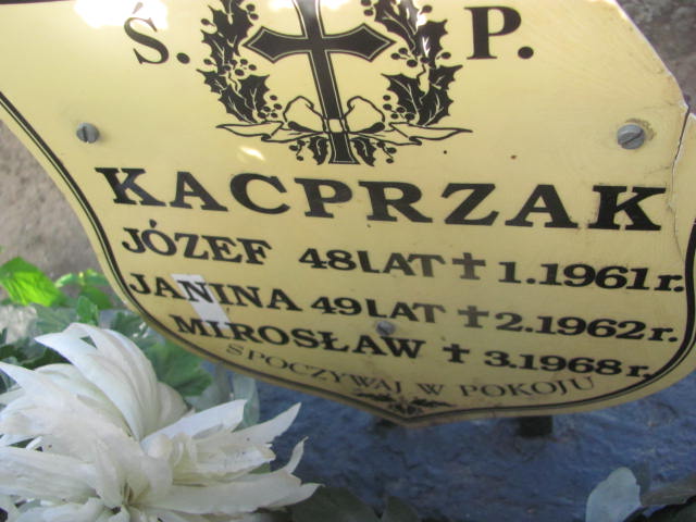 Janina Kacprzak 1912 Lubień Kujawski - Grobonet - Wyszukiwarka osób pochowanych