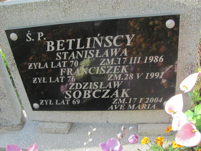 Maria Sobczak 1937 Lubień Kujawski - Grobonet - Wyszukiwarka osób pochowanych