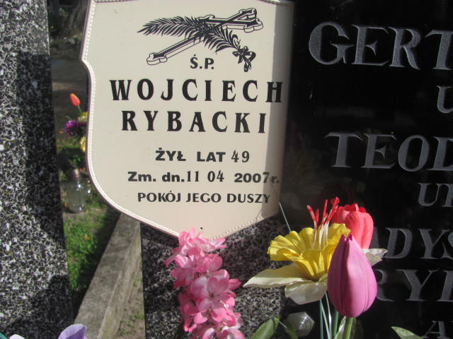 Teodor Rybacki 1923 Lubień Kujawski - Grobonet - Wyszukiwarka osób pochowanych