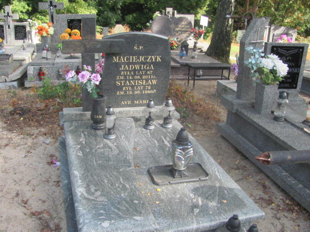 Grób Jadwiga Maciejczyk