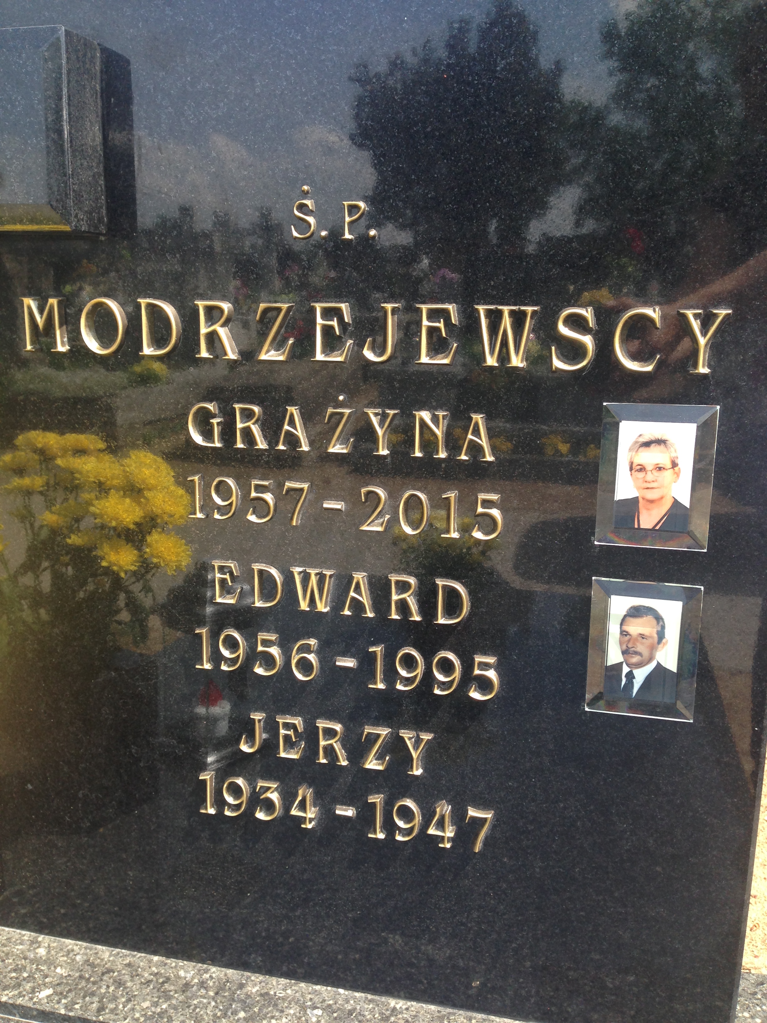 Grób Edward Marian  Modrzejewski