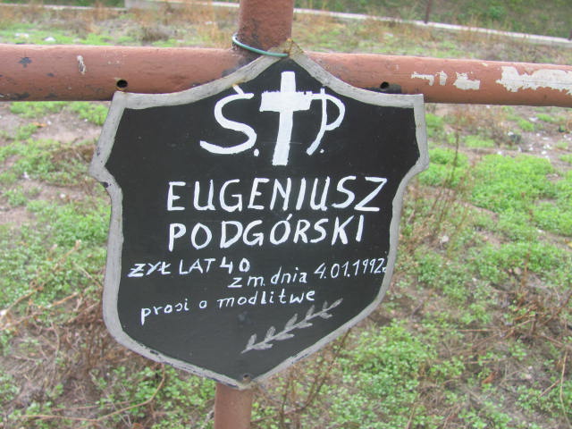 Eugeniusz Podgórski 1951 Lubień Kujawski - Grobonet - Wyszukiwarka osób pochowanych