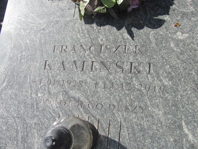 Franciszek Kamiński  1928 Lubień Kujawski - Grobonet - Wyszukiwarka osób pochowanych