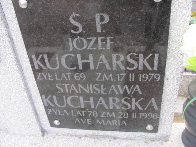 Szczepan Kucharski 1951 Lubień Kujawski - Grobonet - Wyszukiwarka osób pochowanych