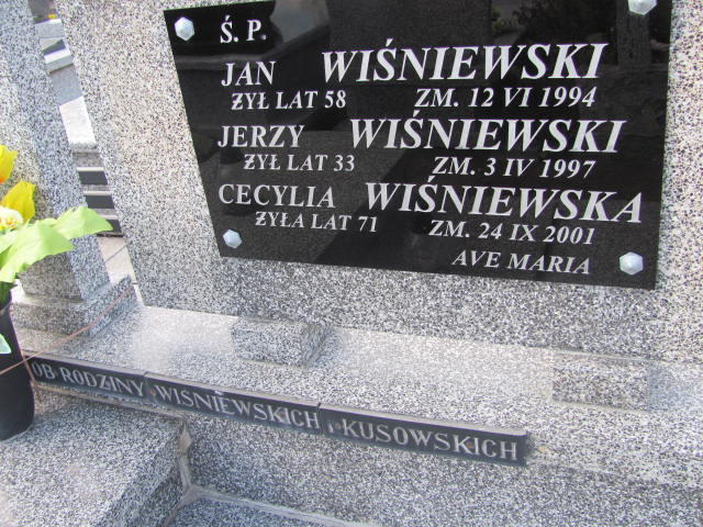 Jerzy Wiśniewski 1964 Lubień Kujawski - Grobonet - Wyszukiwarka osób pochowanych