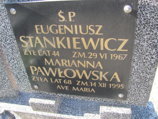 Marianna Pawłowska  1927 Lubień Kujawski - Grobonet - Wyszukiwarka osób pochowanych