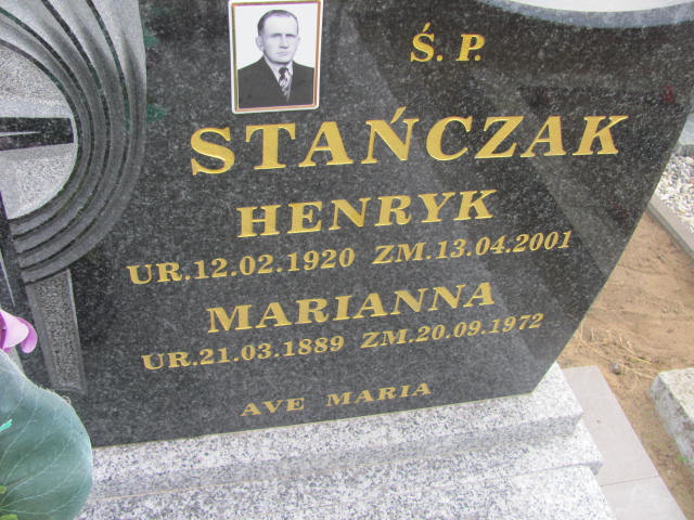 Henryk Stańczak 1920 Lubień Kujawski - Grobonet - Wyszukiwarka osób pochowanych